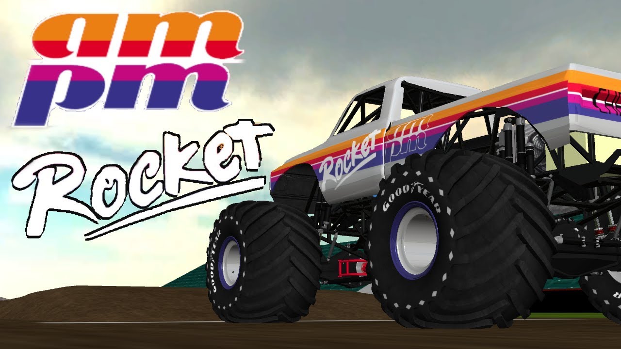 AMPM Rocket 2018 Monster Truck Freestyle - Rigs Of Rods - YouTube