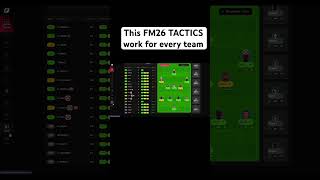BEST FM26 mobile TACTICS that works for every team #fm26mobile #football #footballmanagermobile #fm
