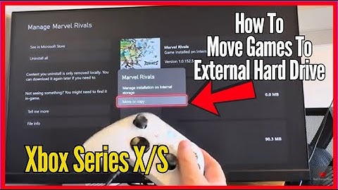 Xbox Series X/S: How to Move Games to External Drive EASY METHOD 2025 (Easy Walkthrough)