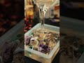 Crystals Become Luxury Table #satisfying #wood #art