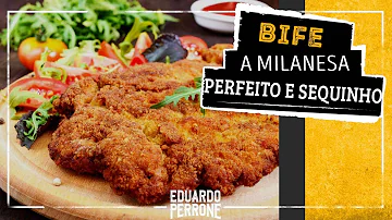 Como fazer bife à milanesa sem queimar o óleo?