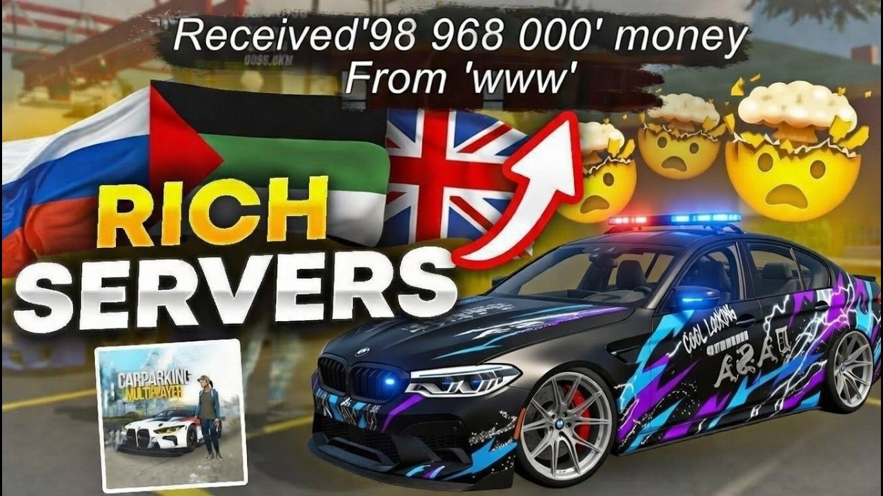 Как заработать 50 000 000 долларов в многопользовательском режиме «Парковка автомобилей» | Геймпл...