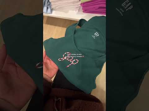 new christmas pajamas at gap factory canada 🇨🇦 #holidaypjs #gap @Gap