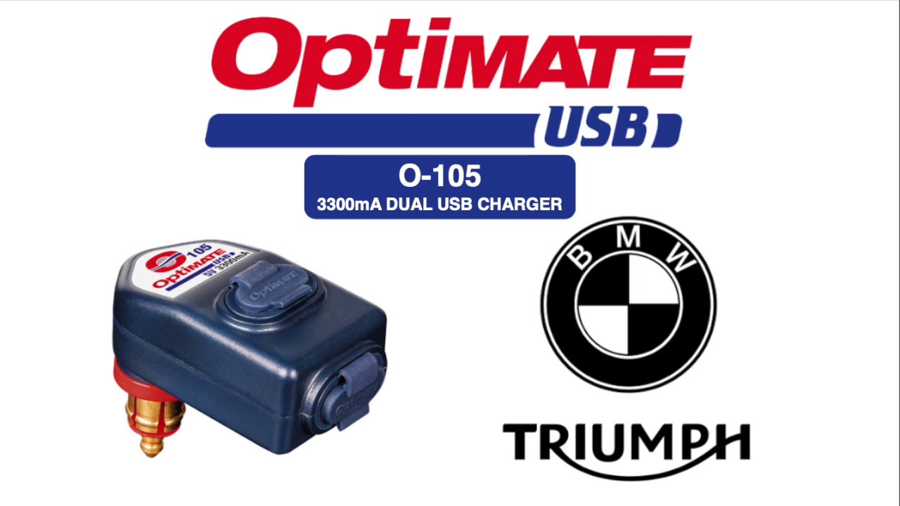 OptiMate USB Lader Kit | 200cm draad & Beveiliging | MotoGadget