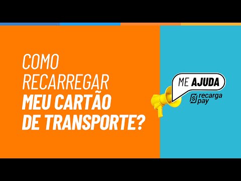 Como recarregar seu cartão de transporte no RecargaPay