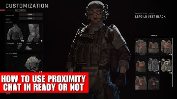 How To Use Proximity Chat In Ready Or Not | Console [Voice Chat Guide]