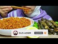 اصوات اكل اندومي ورق عنب 