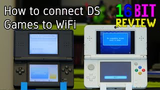sprede Sprog vulkansk How to Connect DS Games to Wifi - 16 Bit Guide - YouTube