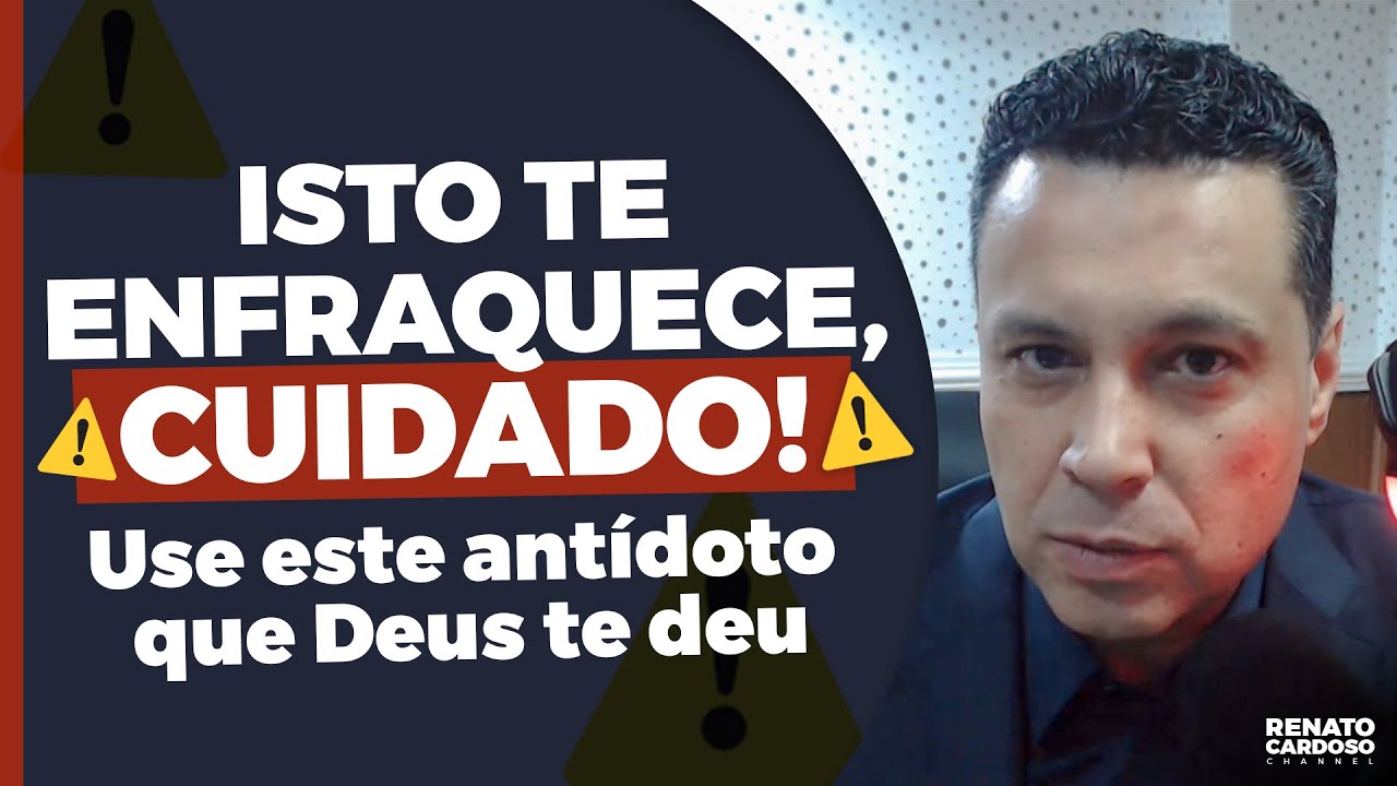 ISTO TE ENFRAQUECE, CUIDADO! ⚠️ Use este antídoto que Deus te deu | 