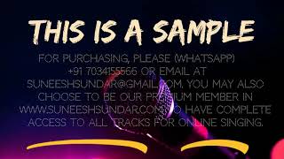 Puthu metro railu Saamy2 karaoke with synced lyrics add