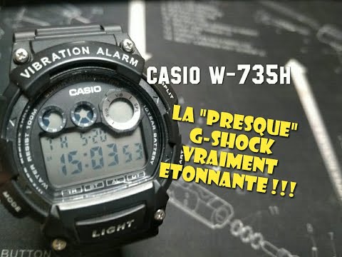 CASIO W-735H La &quot; presque &quot; G-SHOCK &quot;