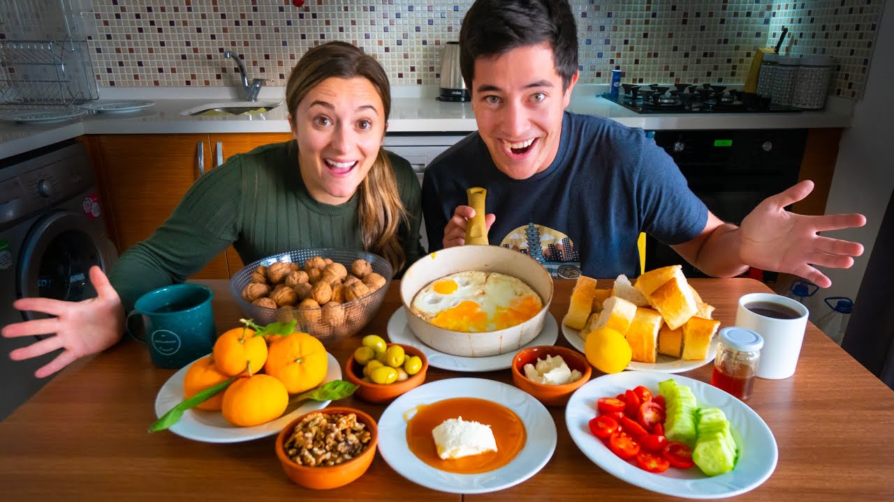 1,000,000 Subscriber TURKISH BREAKFAST + GIVEAWAY!! | Luke Martin