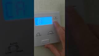 Pro 1 Thermostat override make it cooler or warmer increase or decrease the temp limits.