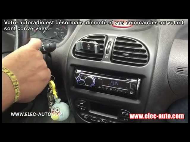 Conservez vos commandes au volant en changeant d'autoradio - Peugeot 206 