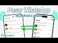 Cómo transferir WhatsApp de Android a iPhone sin PC ni restablecer [2025]