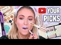 SUBSCRIBERS CHOOSE MY MAKEUP || Full Face Testing NEW MAKEUP LAUNCHES 2018