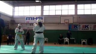 BUDO KARATE CLUB. KYOKUSHIN. CTO CATALUÑA 2010. BEATRIZ PRADES. 2º COMBATE.MP4