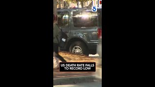 US death rate falls to record low