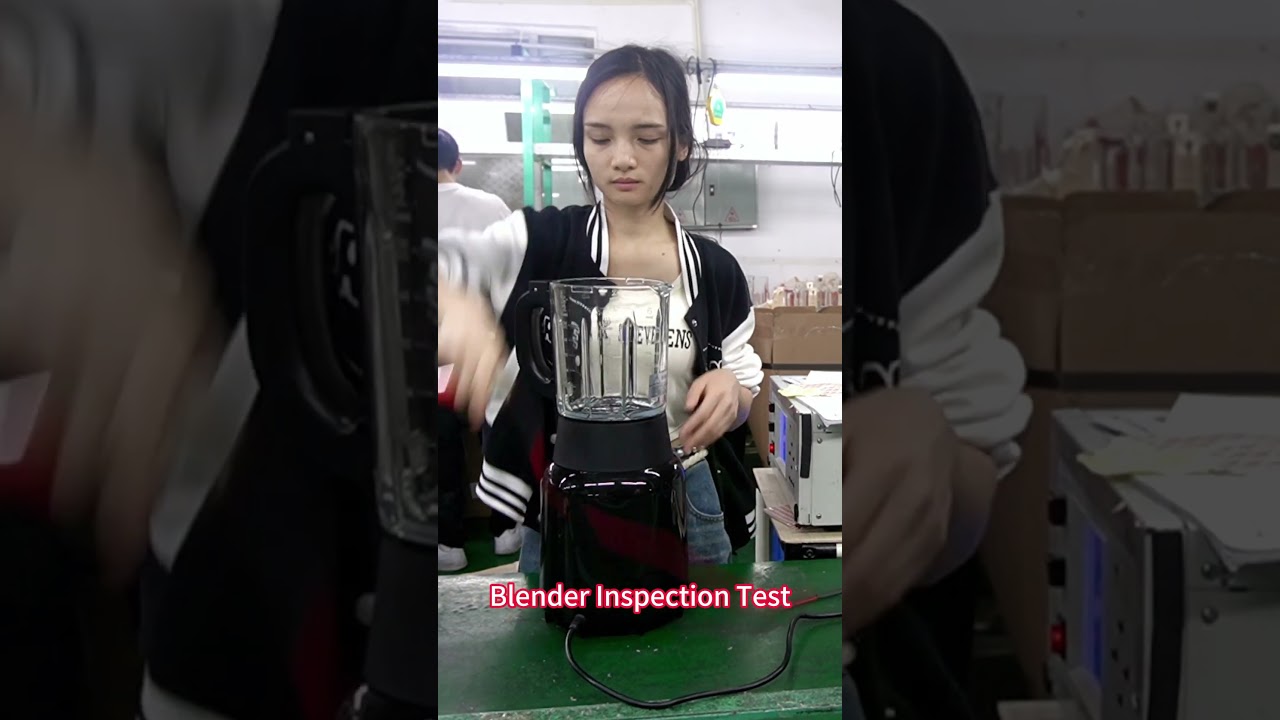 Mixer quality inspection test
