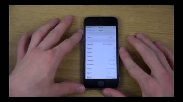 iPhone 5S iOS 8 Final Public First Look