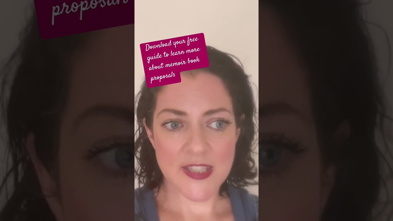 Memoir Book Proposals MUST show this! 