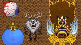 Terraria King Bee Vs Vanilla Bosses