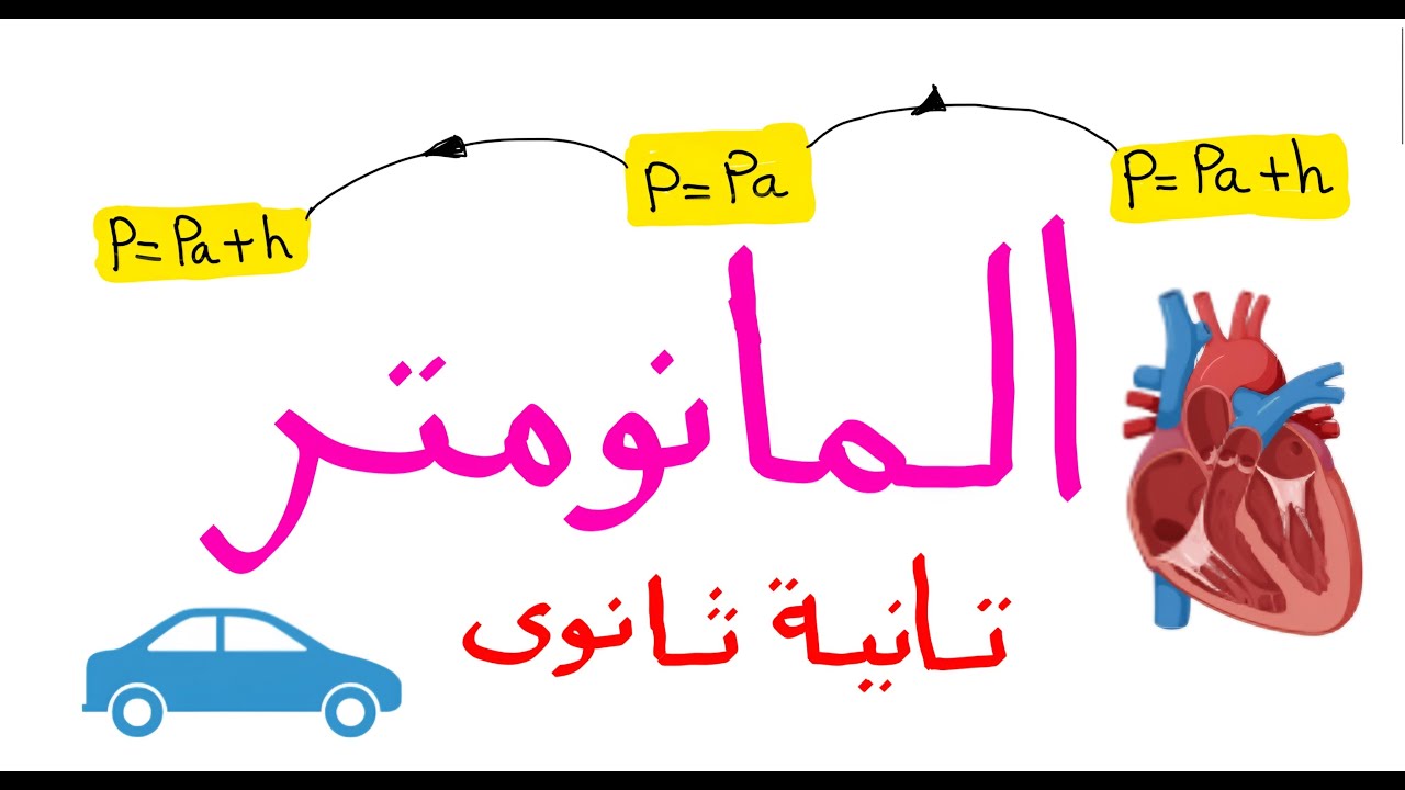 المانومتر فيزياء تانية ثانوي الترم الثاني