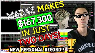 EPIC DAY TRADING - DAY TRADER MADAZ MAKES +$167,300 ON $CHK $IMRN IN TWO DAYS - NEW PERSONAL RECORD!