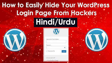 How to Easily Hide Your WordPress Login Page From Hackers (Hindi/Urdu)