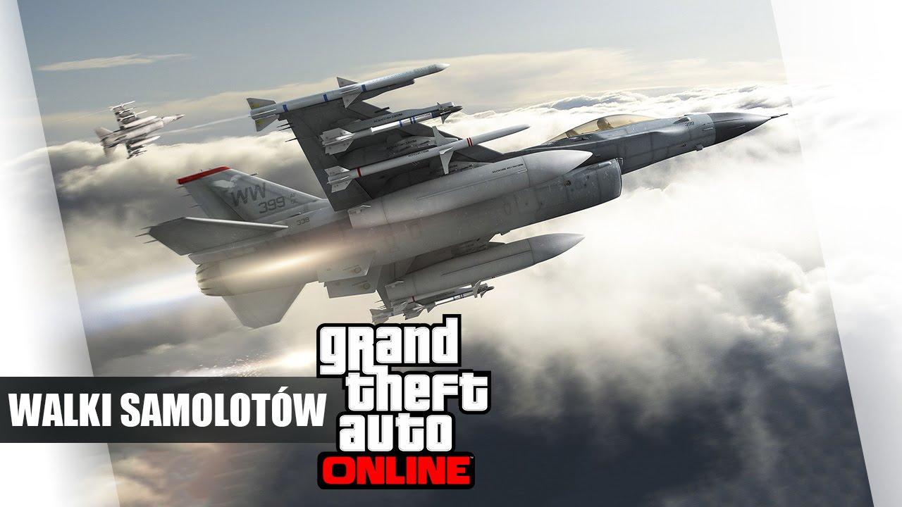 GTA Online Po Polsku - Walki Samolotów /Paveł /Diabeuu /Maxplaier || Plaga