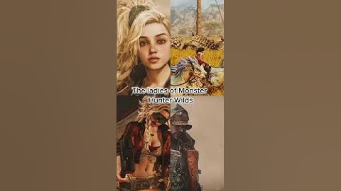 Alma and Gemma are fantastic characters in their own right | #monsterhunterwilds #mhwilds #mh20th