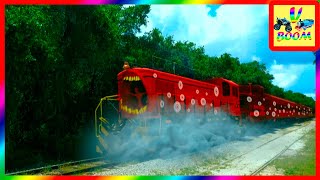 TRAIN EATER in Real Life! 🚂 If You See TRAIN EATER - RUN!