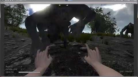 Unity 3d Terrain and Video Test v_04 HD