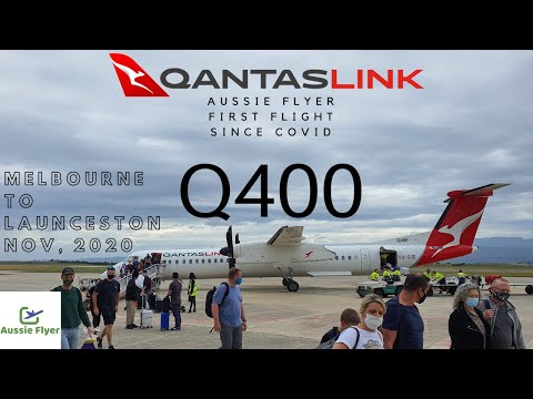 Video: Ali Qantas leti neposredno do mesta Launceston?