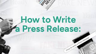 How to Write a Press Release (Step-by-Step) | EasyPRwire