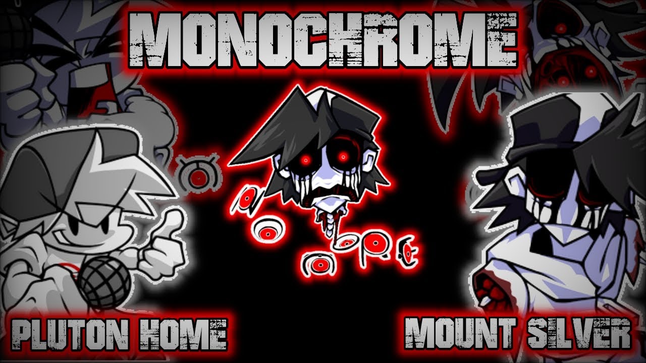 MONOCHROME V2 || FNF Lullaby V2 || Lyrics al Español Ft. 