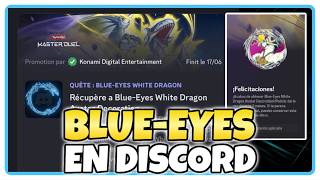 RECLAMA el Blue Eyes en Discord!! SOLO POR TIEMPO LIMITADO!!  | Yu-Gi-Oh! Master Duel