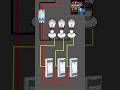 স্টেপ বাই স্টেপ পিয়ানো সুইচ লাইট কানেকশন। #electrical #wiringdiagram #electrictutorial