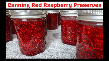Raspberry Jam Recipe Demonstration  | Easy Homemade Raspberry Jam Recipe