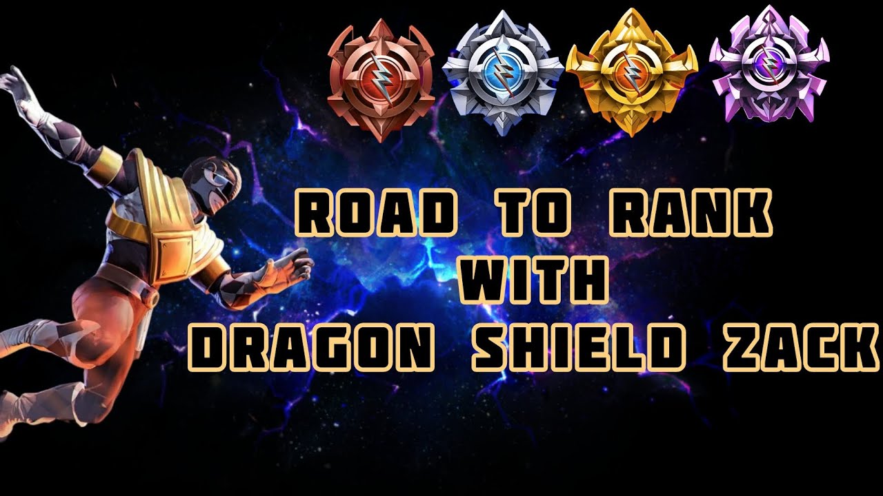 Power Rangers Legacy Wars Road to Rank With Dragon shield Zack - YouTube
