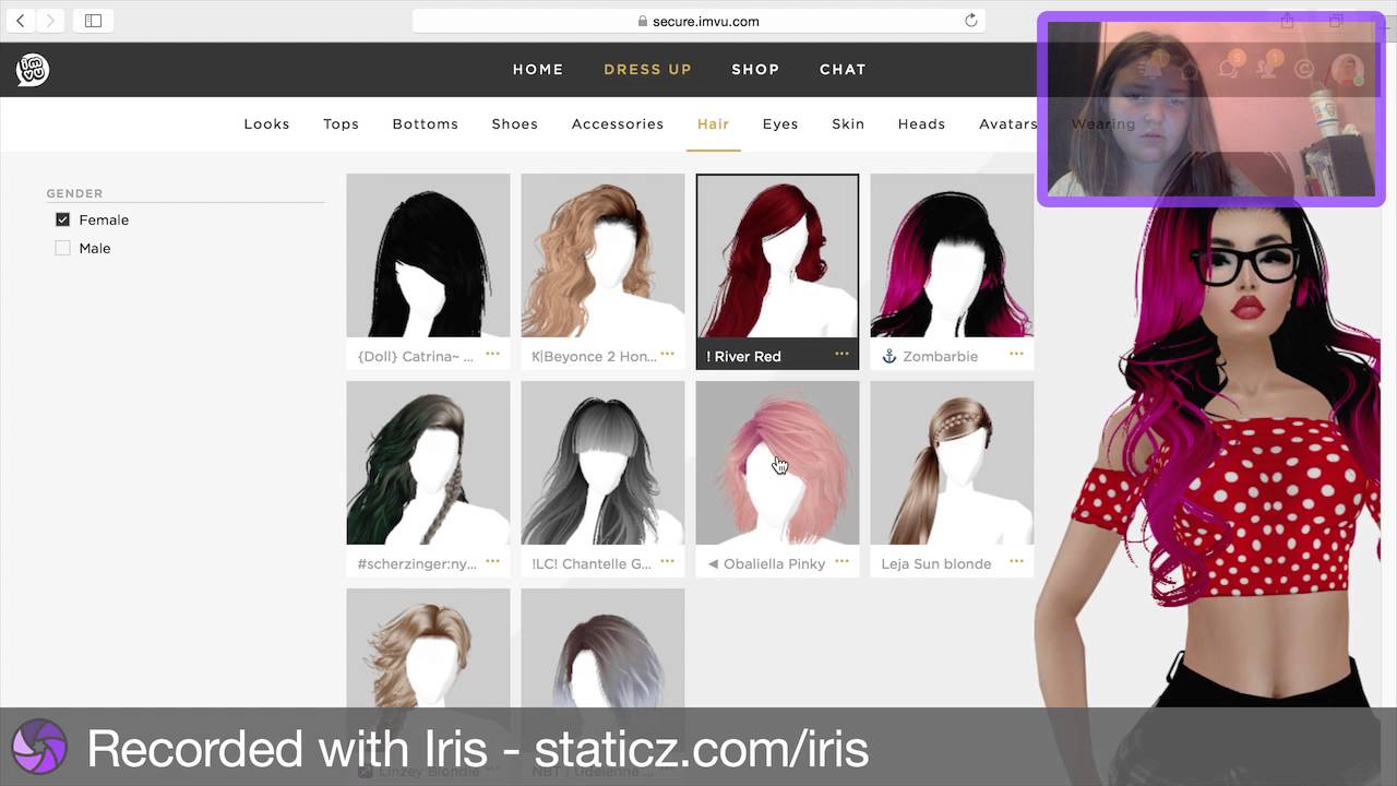 default imvu character default imvu character