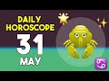 Cancer horoscope today - May 31, 2026