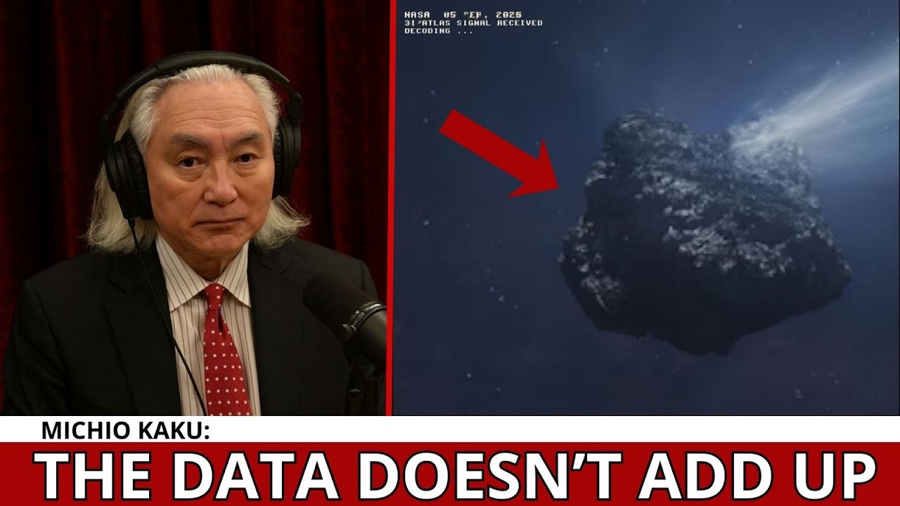 Why It’s “IMPOSSIBLE” for 3I/ATLAS to Be a Comet | Michio Kaku