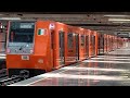 Concarril NM-83B en Velodromo (Línea 9) - Metro CDMX