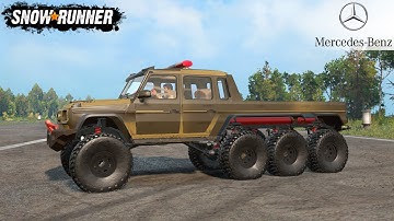 SnowRunner - CRAZYS MK63 8X8 Driving Off-road