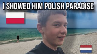 Holenderski chłopiec najszczęśliwszy w Polsce? DUTCH BOY HAPPIEST IN POLAND?