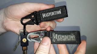New Maxpedition Keyper Design & Galls Silent Key holder UPDATE (not good)