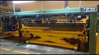 RIZZI DOUBLE BOX AIRMOTORMATIC STACKER FOR STAINLESS STEEL