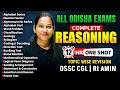 Complete Reasoning for OSSC CGL, RI AMIN Mains 2026 | Reasoning Most Expected MCQs By Susmita Mam