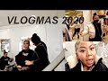 VLOGMAS 2020 DAY 5&6! COME SHOP W ME & SISTERS, WORK W ME, DAY IN MY LIFE | NESSAVLOGMAS